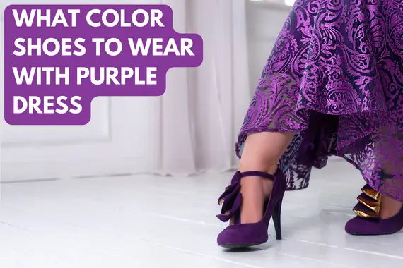 What Color Shoes To Wear With Purple Dress
