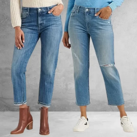 What Shoes to Wear With Boyfriend Jeans - Hero Image