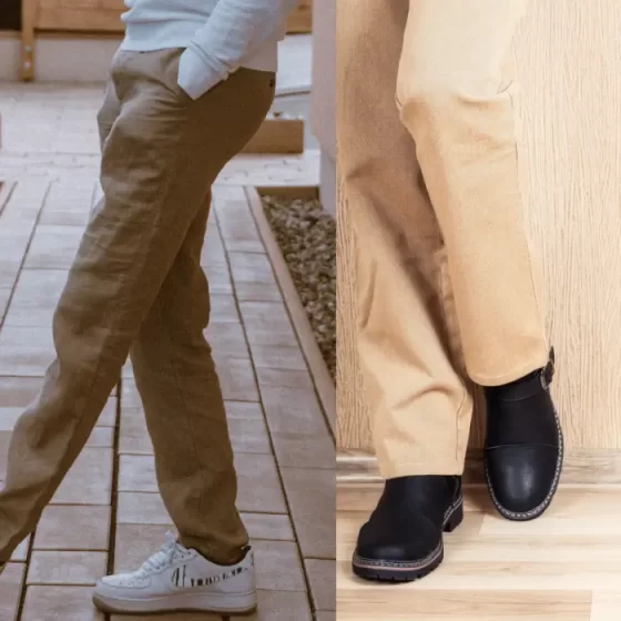 What Shoes to Wear With Khaki Pants - Hero Image