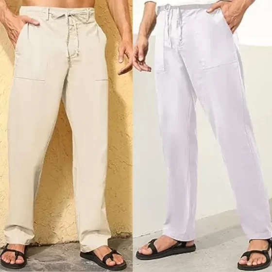 What Shoes to Wear With Linen Pants Mens - Hero Image