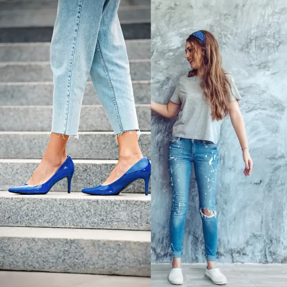 What Shoes to Wear With Mom Jeans - Hero Image