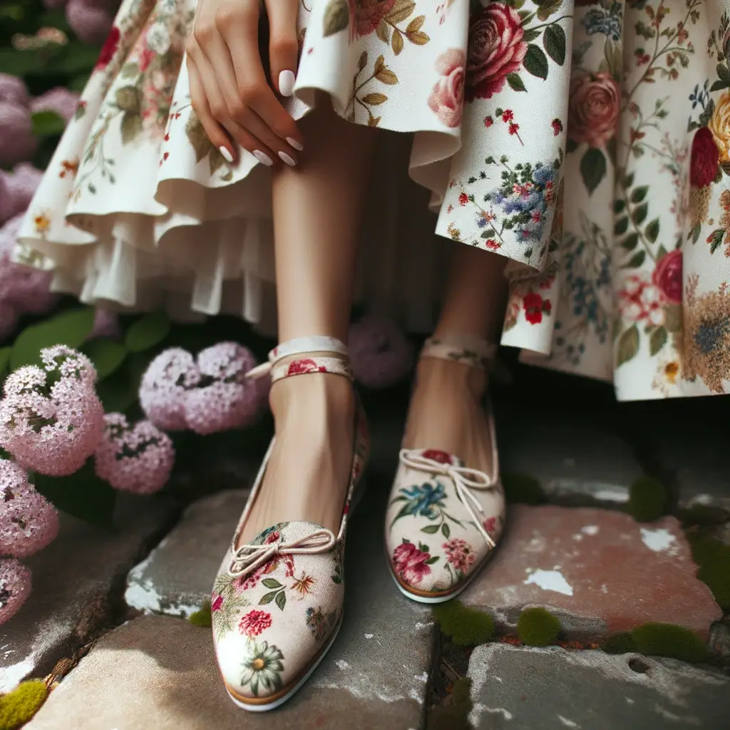 What Shoes to Wear With a Floral Dress-3