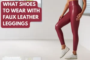 What shoes to wear with faux leather leggings