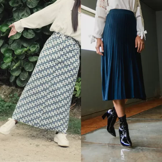 What shoes to wear with long skirt - Hero Image