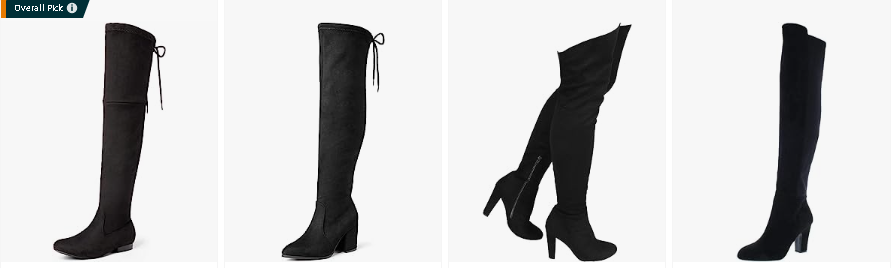 Suede Over-the-Knee Boots