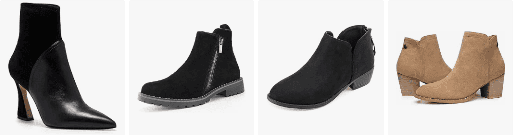 Suede ankle boots